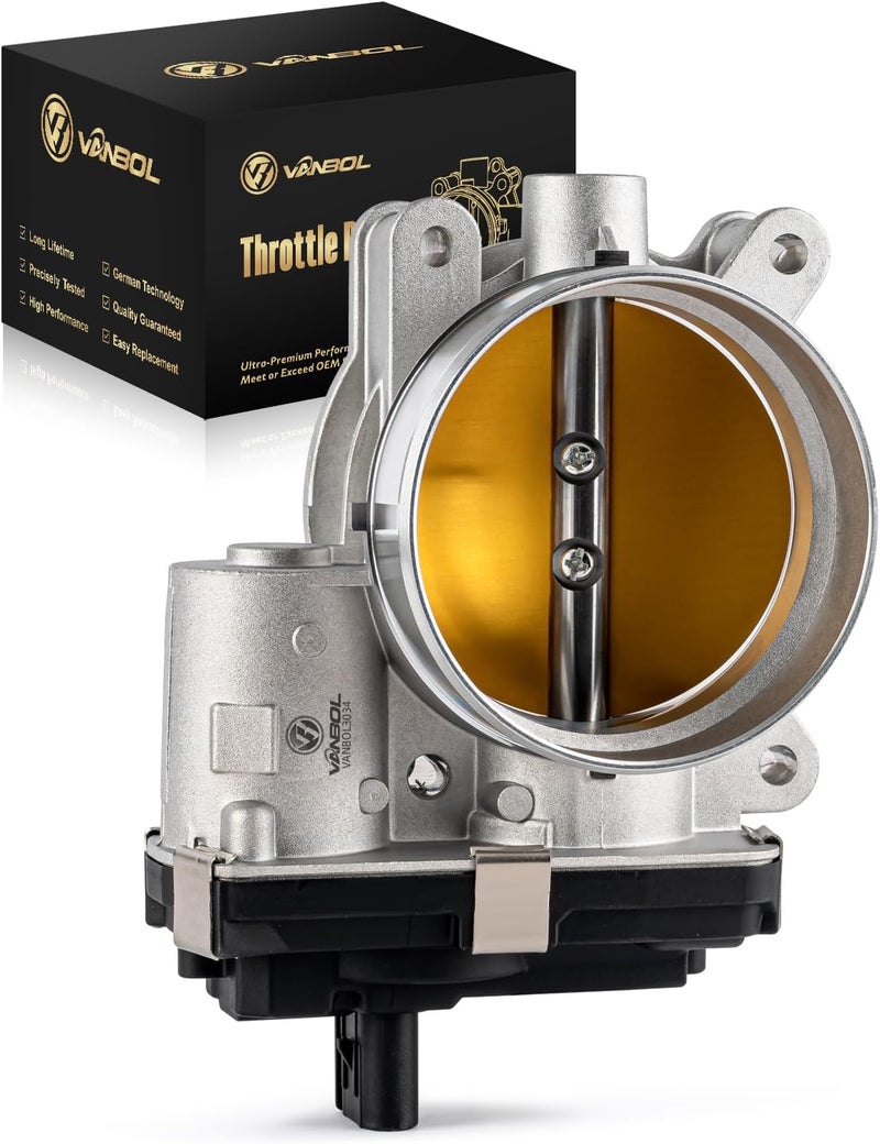 VANBOL Electronic Throttle Body Compatible with 2014-2023 Chevy Silverado 1500 2500 Suburban Tahoe 2014-2021 GMC Sierra 1500 Limited Yukon XL LD V8 5.3L Replace 12617792 12678224 TB1297 - Image 1